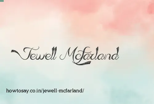Jewell Mcfarland