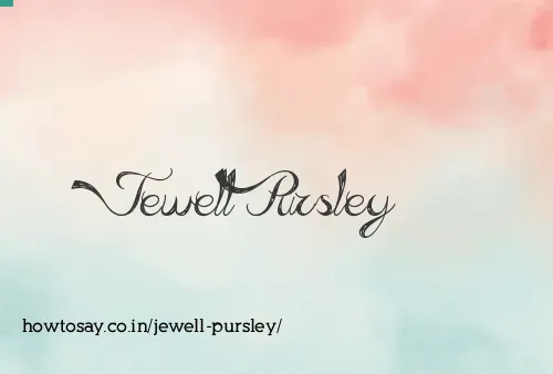 Jewell Pursley