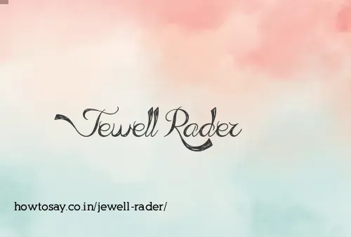 Jewell Rader
