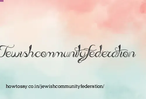 Jewishcommunityfederation