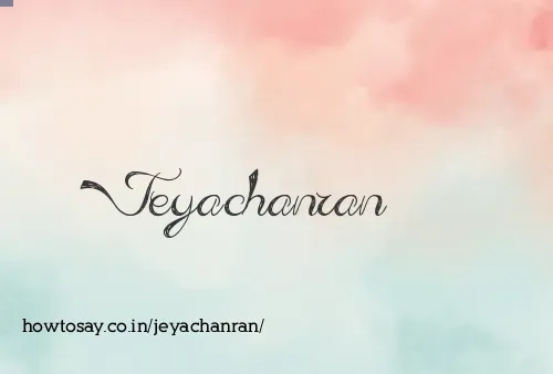 Jeyachanran