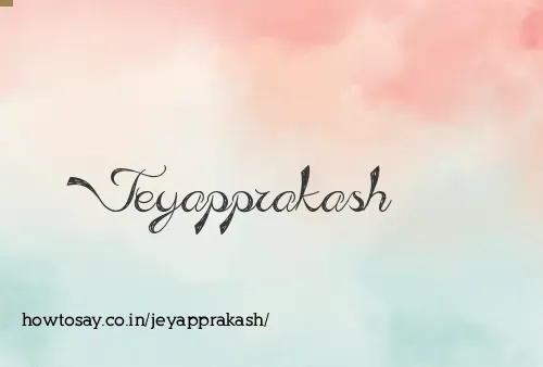 Jeyapprakash