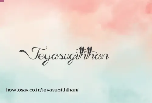 Jeyasugiththan