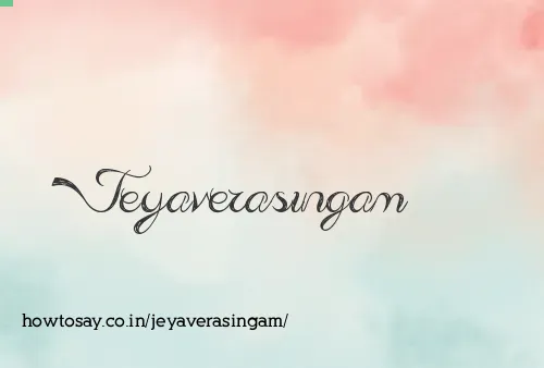 Jeyaverasingam