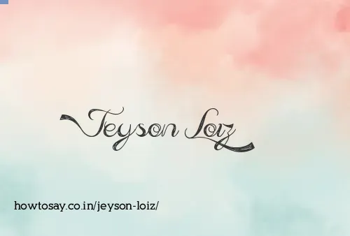 Jeyson Loiz