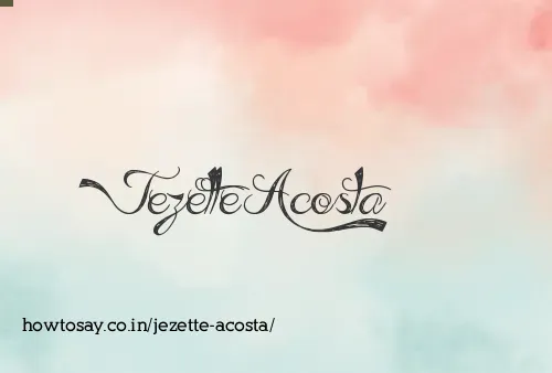 Jezette Acosta