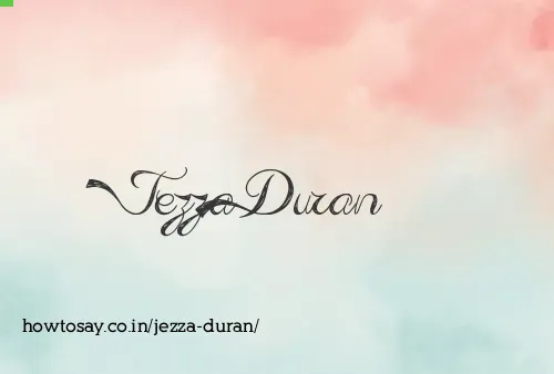 Jezza Duran