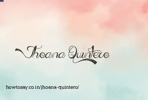 Jhoana Quintero