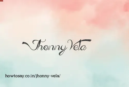 Jhonny Vela