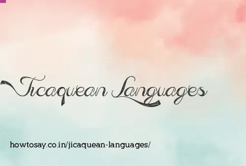 Jicaquean Languages