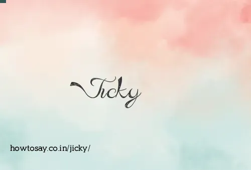 Jicky
