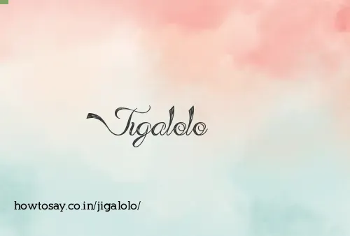 Jigalolo
