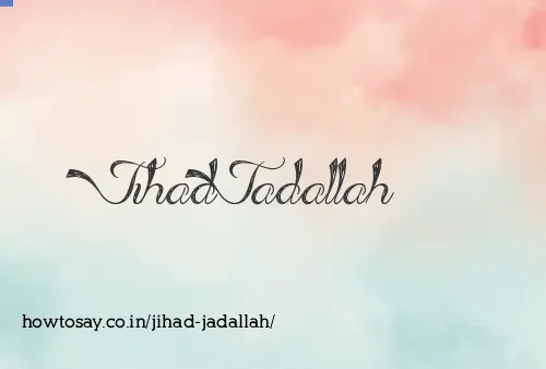 Jihad Jadallah