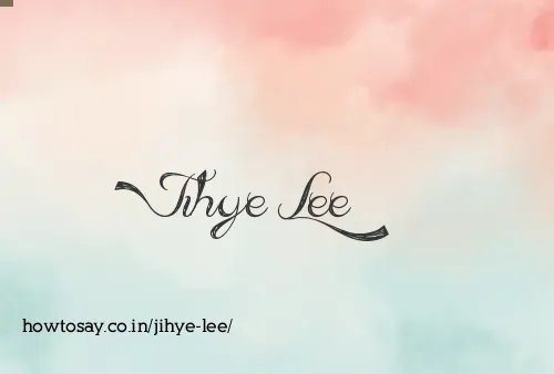 Jihye Lee