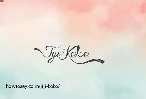 Jiji Koko