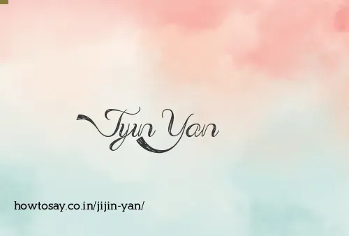 Jijin Yan