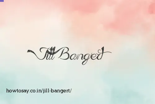 Jill Bangert