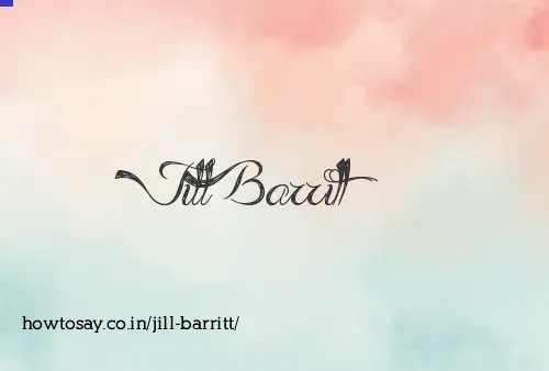 Jill Barritt