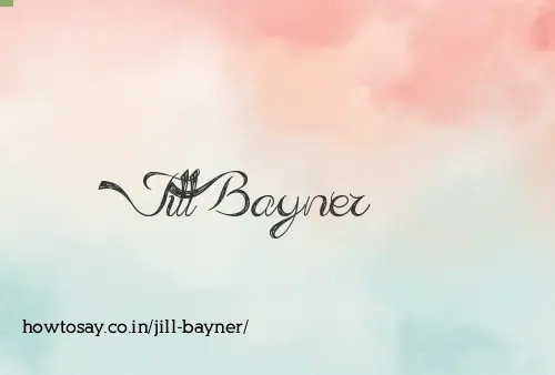 Jill Bayner