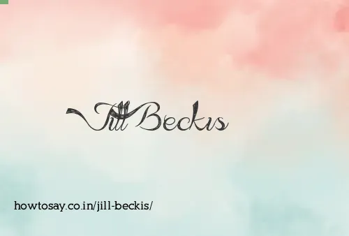 Jill Beckis