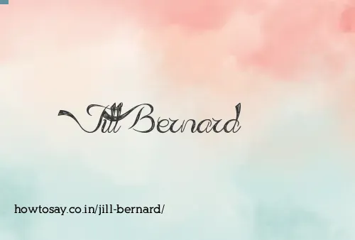 Jill Bernard