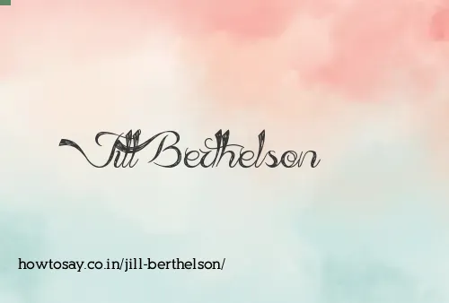 Jill Berthelson