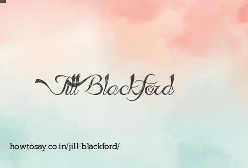 Jill Blackford