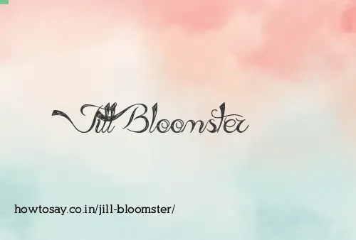 Jill Bloomster