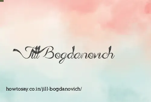 Jill Bogdanovich