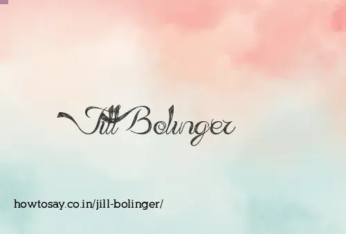 Jill Bolinger