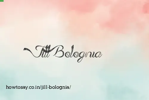 Jill Bolognia