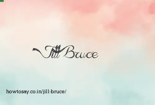Jill Bruce