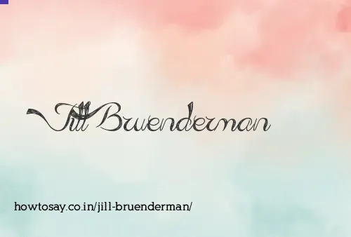 Jill Bruenderman