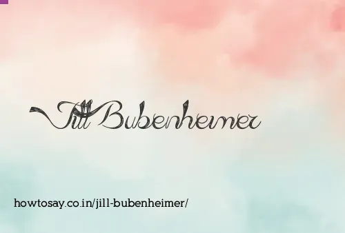 Jill Bubenheimer