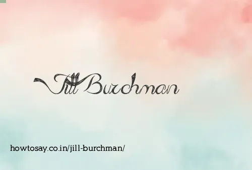 Jill Burchman
