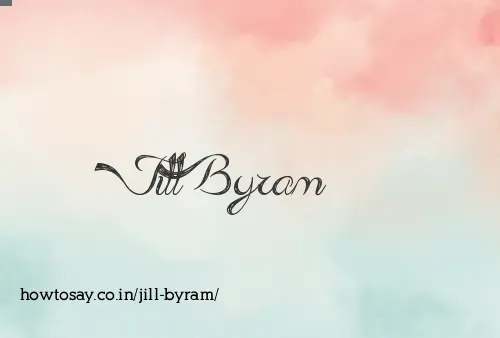 Jill Byram