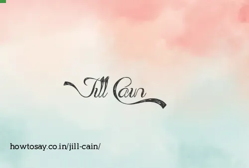 Jill Cain