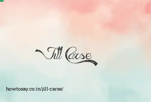 Jill Carse