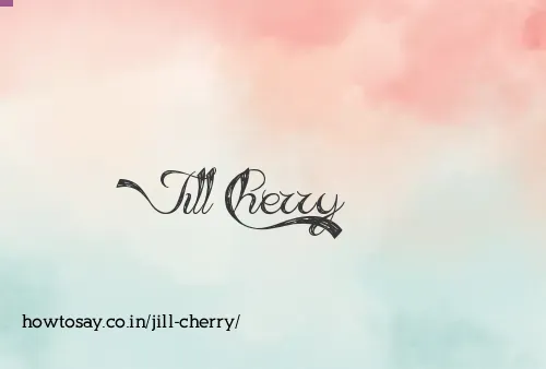 Jill Cherry