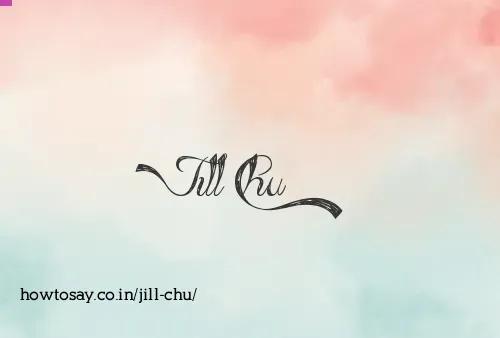 Jill Chu