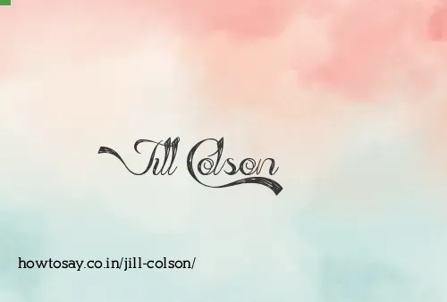 Jill Colson