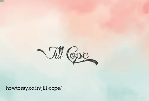 Jill Cope