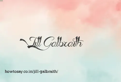 Jill Galbraith