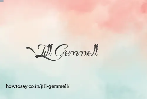 Jill Gemmell