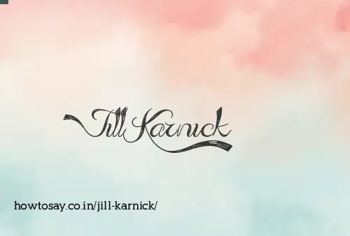 Jill Karnick