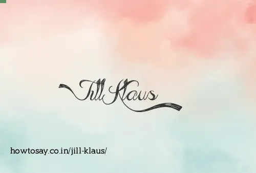 Jill Klaus
