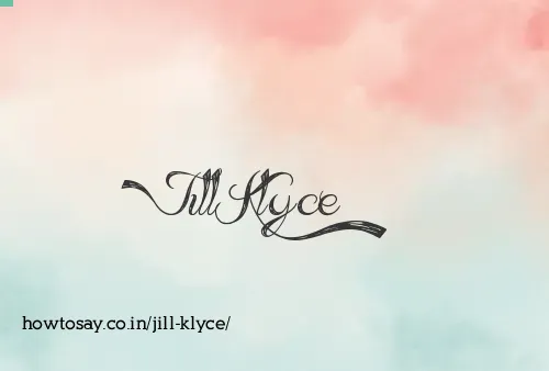Jill Klyce