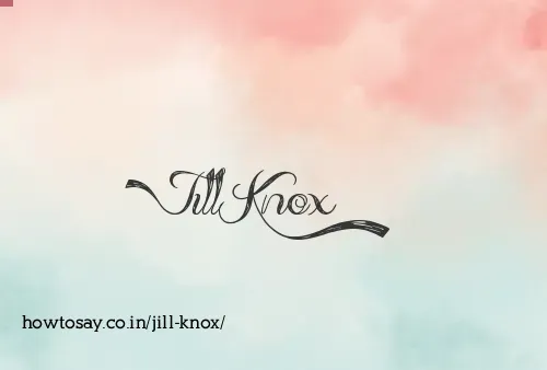 Jill Knox