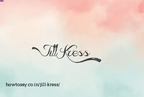 Jill Kress