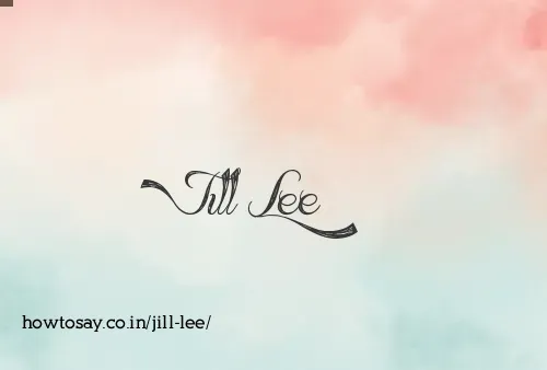 Jill Lee